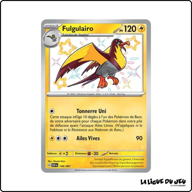 Ultra - Pokemon - Destinées de Paldea - Fulgulairo 146/91