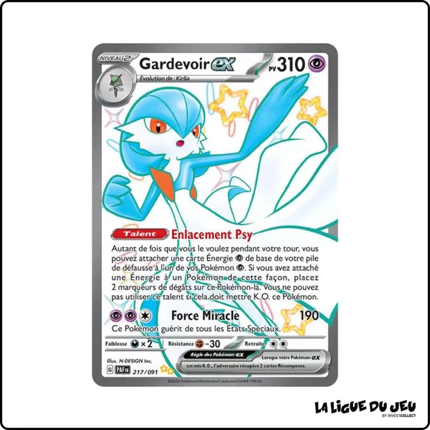 Ultra - Pokemon - Destinées de Paldea - Gardevoir-ex 217/91