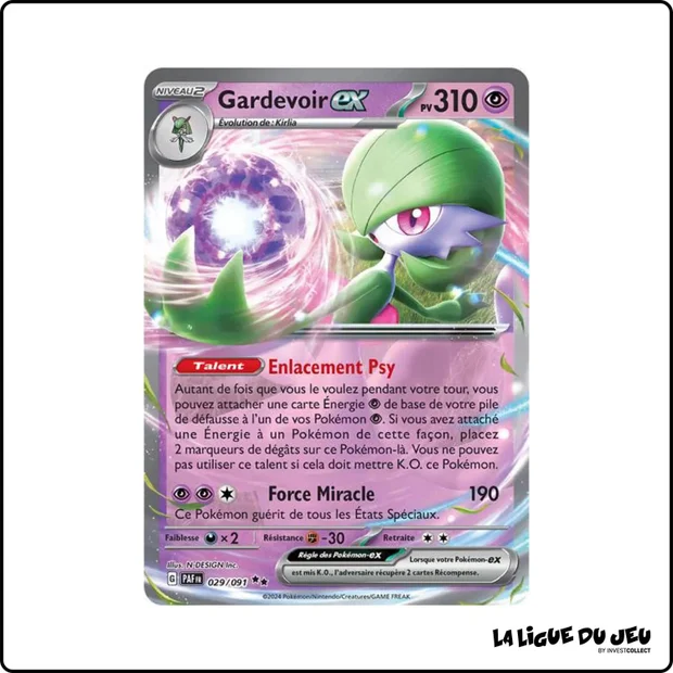 Ultra - Pokemon - Destinées de Paldea - Gardevoir-ex 29/91