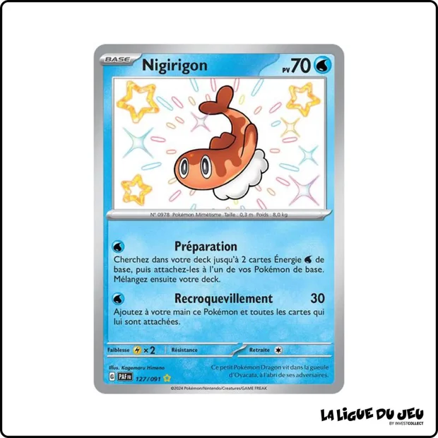 Ultra - Pokemon - Destinées de Paldea - Nigirigon 127/91