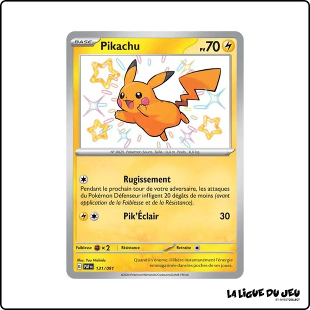 Ultra - Pokemon - Destinées de Paldea - Pikachu 131/91