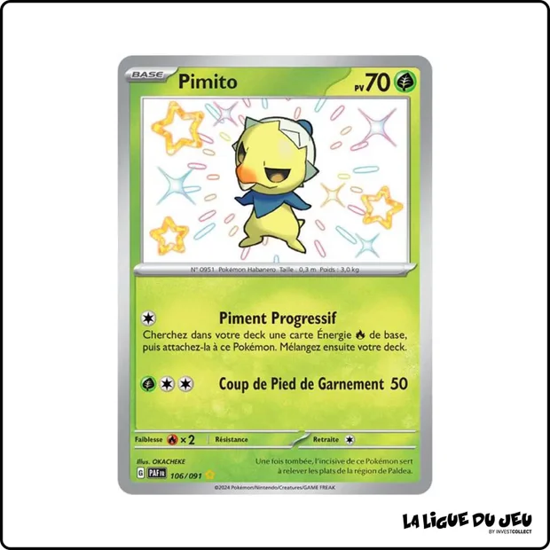 Ultra - Pokemon - Destinées de Paldea - Pimito 106/91