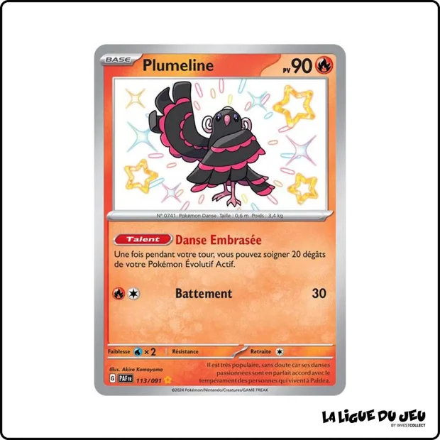 Ultra - Pokemon - Destinées de Paldea - Plumeline 113/91