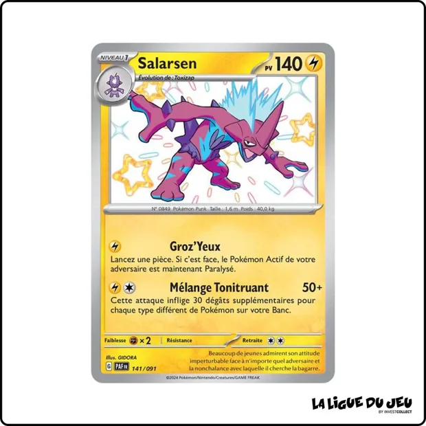Ultra - Pokemon - Destinées de Paldea - Salarsen 141/91