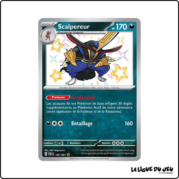 Ultra - Pokemon - Destinées de Paldea - Scalpereur 187/91