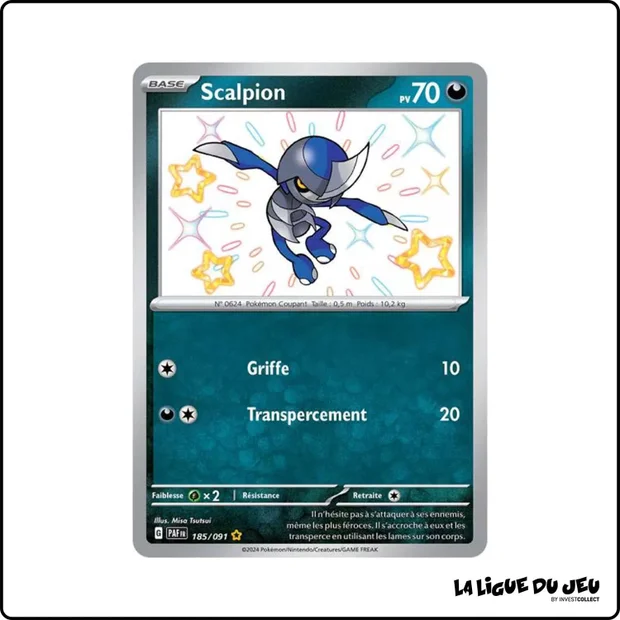 Ultra - Pokemon - Destinées de Paldea - Scalpion 185/91
