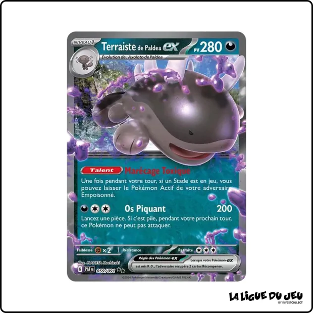 Ultra - Pokemon - Destinées de Paldea - Terraiste de Paldea-ex 59/91