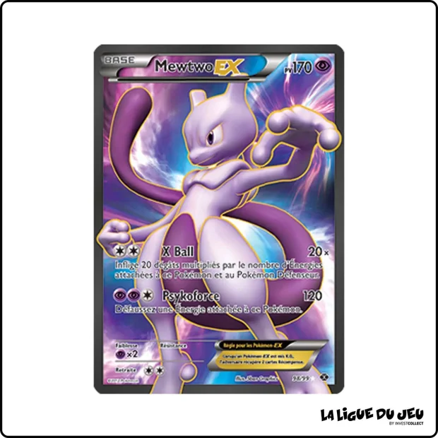 Ultra - Pokemon - Destinées Futures - Mewtwo EX 98/99