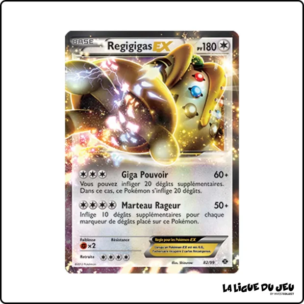 Ultra - Pokemon - Destinées Futures - Regigigas EX 82/99