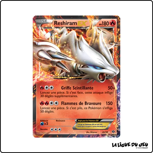 Ultra - Pokemon - Destinées Futures - Reshiram EX 22/99