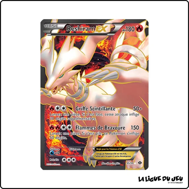Ultra - Pokemon - Destinées Futures - Reshiram EX 95/99