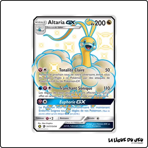 Ultra - Pokemon - Destinées Occultes - Altaria GX SV77/SV94