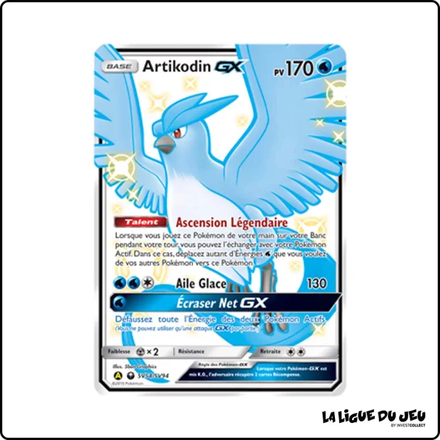 Ultra - Pokemon - Destinées Occultes - Artikodin GX SV54/SV94