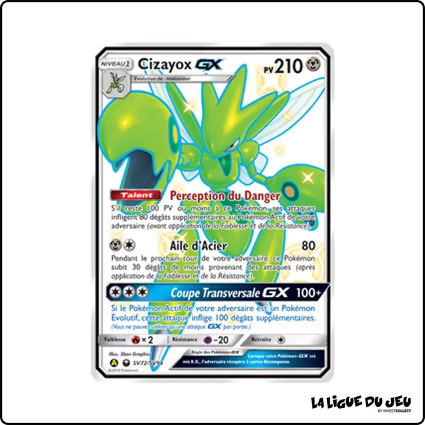 Ultra - Pokemon - Destinées Occultes - Cizayox GX SV72/SV94