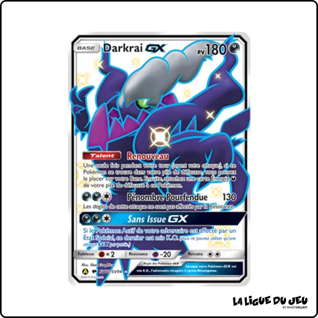 Ultra - Pokemon - Destinées Occultes - Darkrai GX SV70/SV94
