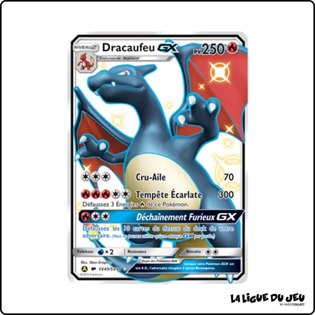 Ultra - Pokemon - Destinées Occultes - Dracaufeu GX SV49/SV94