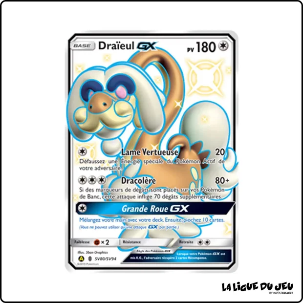 Ultra - Pokemon - Destinées Occultes - Draïeul GX SV80/SV94