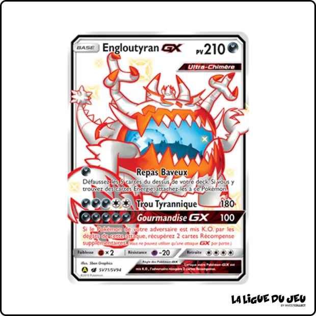 Ultra - Pokemon - Destinées Occultes - Engloutyran GX SV71/SV94
