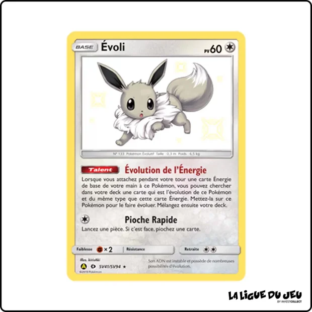 Ultra - Pokemon - Destinées Occultes - Évoli SV41/SV94