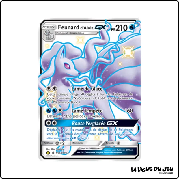 Ultra - Pokemon - Destinées Occultes - Feunard d'Alola GX SV53/SV94