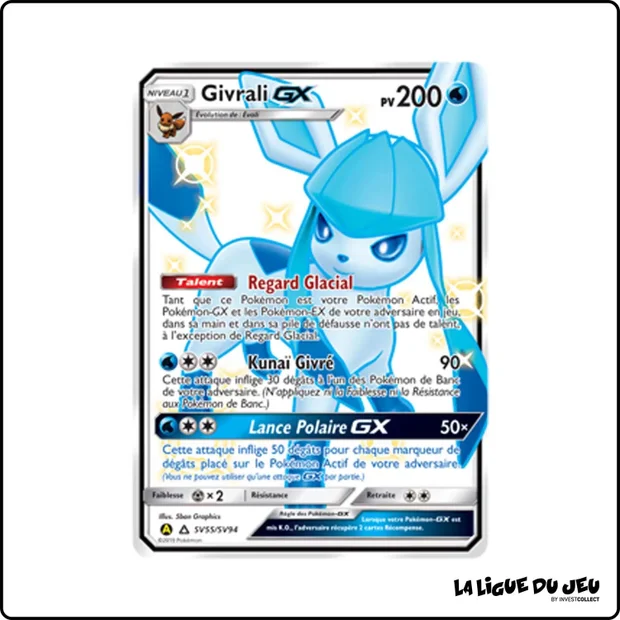 Ultra - Pokemon - Destinées Occultes - Givrali GX SV55/SV94