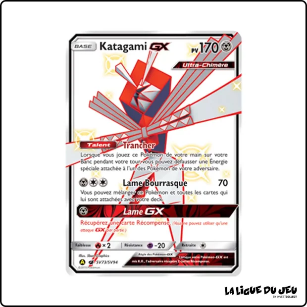 Ultra - Pokemon - Destinées Occultes - Katagami GX SV73/SV94