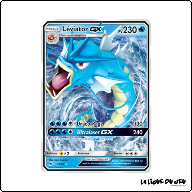 Ultra - Pokemon - Destinées Occultes - Léviator GX 16/68