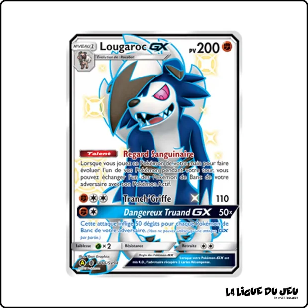 Ultra - Pokemon - Destinées Occultes - Lougaroc GX SV66/SV94