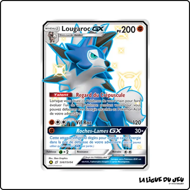 Ultra - Pokemon - Destinées Occultes - Lougaroc GX SV67/SV94