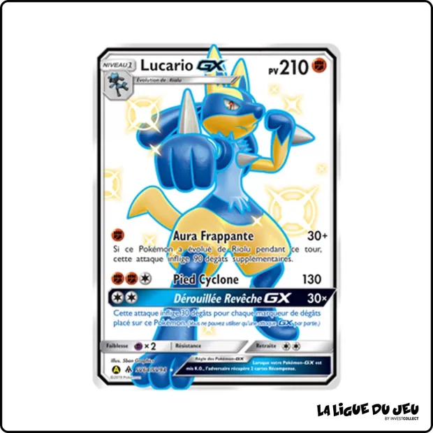 Ultra - Pokemon - Destinées Occultes - Lucario GX SV64/SV94