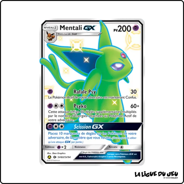 Ultra - Pokemon - Destinées Occultes - Mentali GX SV60/SV94