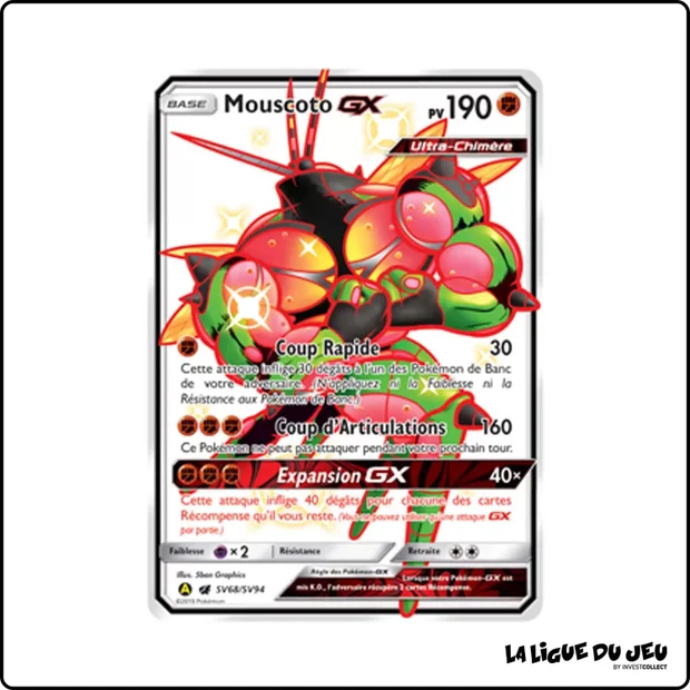 Ultra - Pokemon - Destinées Occultes - Mouscoto GX SV68/SV94