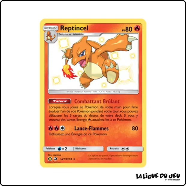 Ultra - Pokemon - Destinées Occultes - Reptincel SV7/SV94