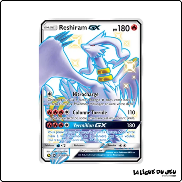 Ultra - Pokemon - Destinées Occultes - Reshiram GX SV51/SV94