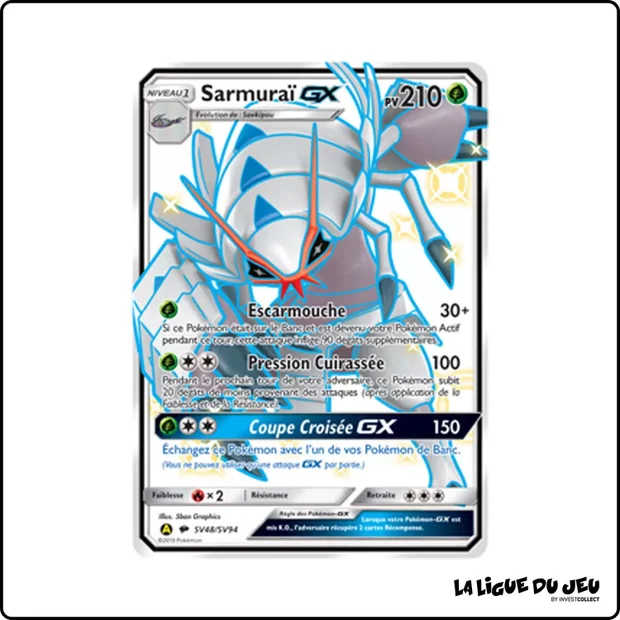 Ultra - Pokemon - Destinées Occultes - Sarmuraï GX SV48/SV94