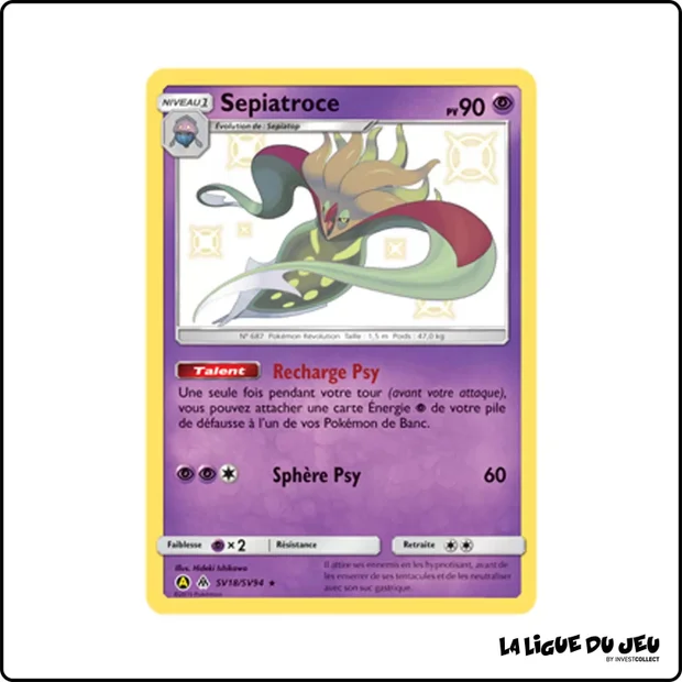 Ultra - Pokemon - Destinées Occultes - Sepiatroce SV18/SV94