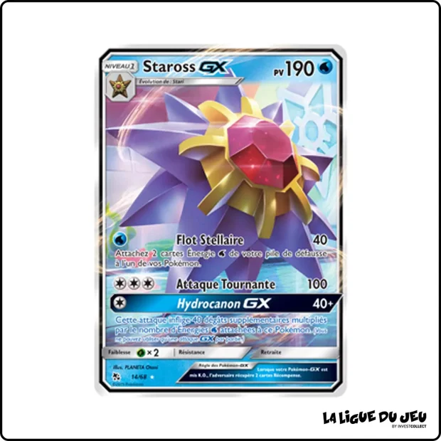Ultra - Pokemon - Destinées Occultes - Staross GX 14/68