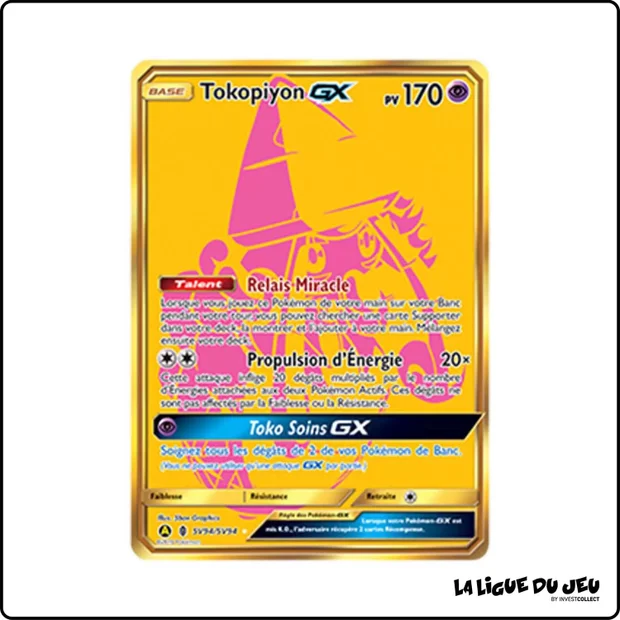 Ultra - Pokemon - Destinées Occultes - Tokopiyon GX SV94/SV94