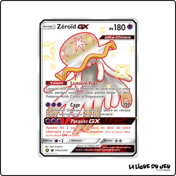 Ultra - Pokemon - Destinées Occultes - Zéroïd GX SV62/SV94