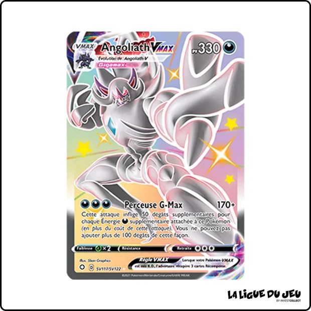 Ultra - Pokemon - Destinées Radieuses - Angoliath VMAX SV117/SV122