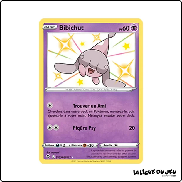 Ultra - Pokemon - Destinées Radieuses - Bibichut SV54/SV122