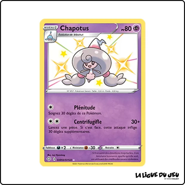 Ultra - Pokemon - Destinées Radieuses - Chapotus SV55/SV122