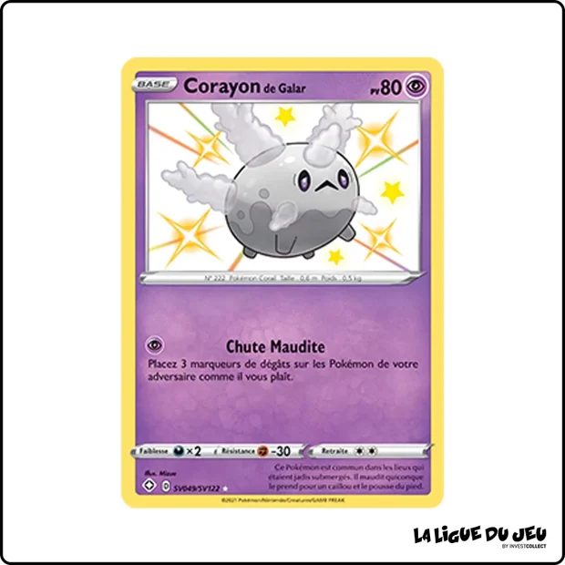 Ultra - Pokemon - Destinées Radieuses - Corayon de Galar SV49/SV122