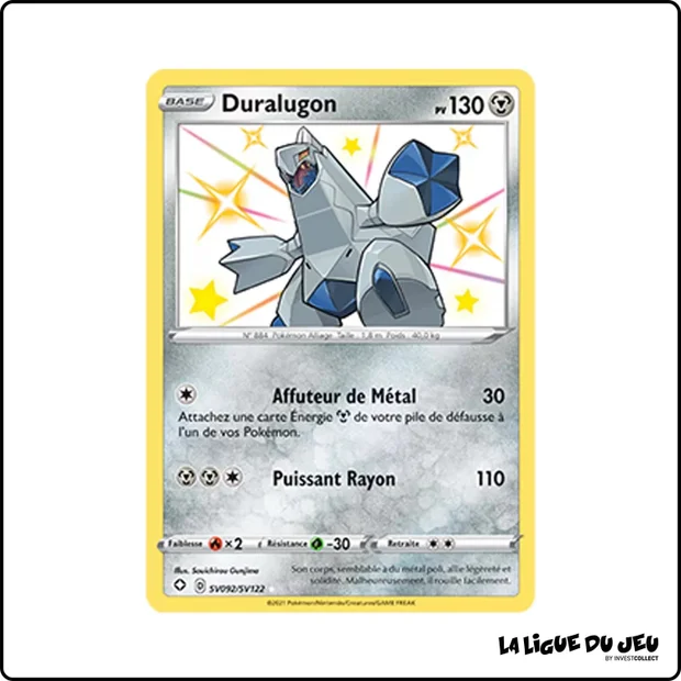Ultra - Pokemon - Destinées Radieuses - Duralugon SV92/SV122