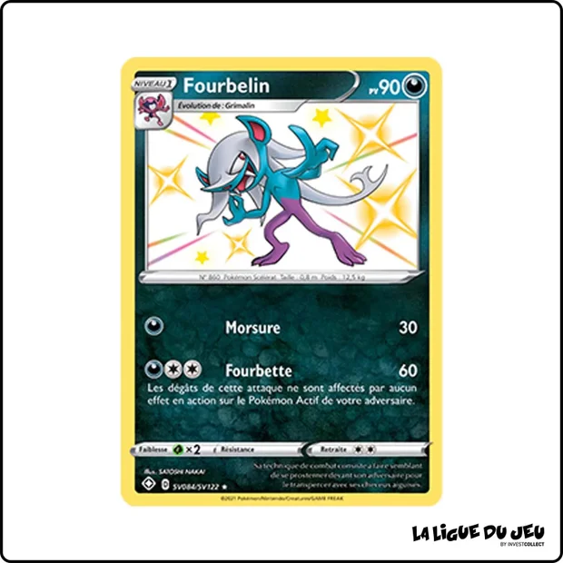 Ultra - Pokemon - Destinées Radieuses - Fourbelin SV84/SV122
