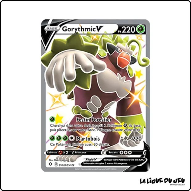 Ultra - Pokemon - Destinées Radieuses - Gorythmic V SV105/SV122