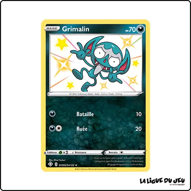 Ultra - Pokemon - Destinées Radieuses - Grimalin SV83/SV122