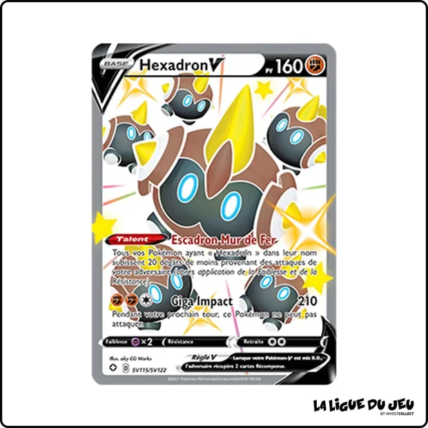Ultra - Pokemon - Destinées Radieuses - Hexadron V SV115/SV122