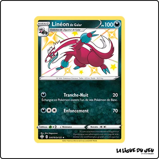 Ultra - Pokemon - Destinées Radieuses - Linéon de Galar SV79/SV122