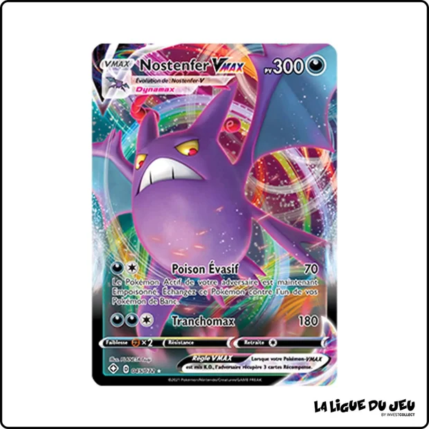 Ultra - Pokemon - Destinées Radieuses - Nostenfer VMAX 45/72